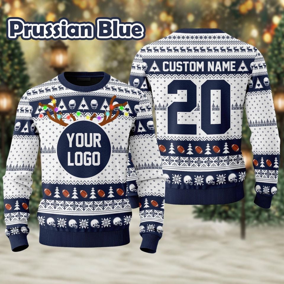 Custom Your Logo Ugly Sweater Your Business Logo Brand Logo Sweater Company Logo Gift - Image 7