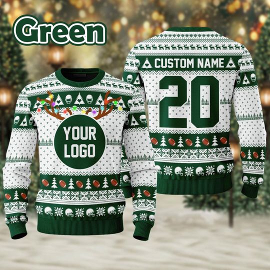 Custom Your Logo Ugly Sweater Your Business Logo Brand Logo Sweater Company Logo Gift - Image 11