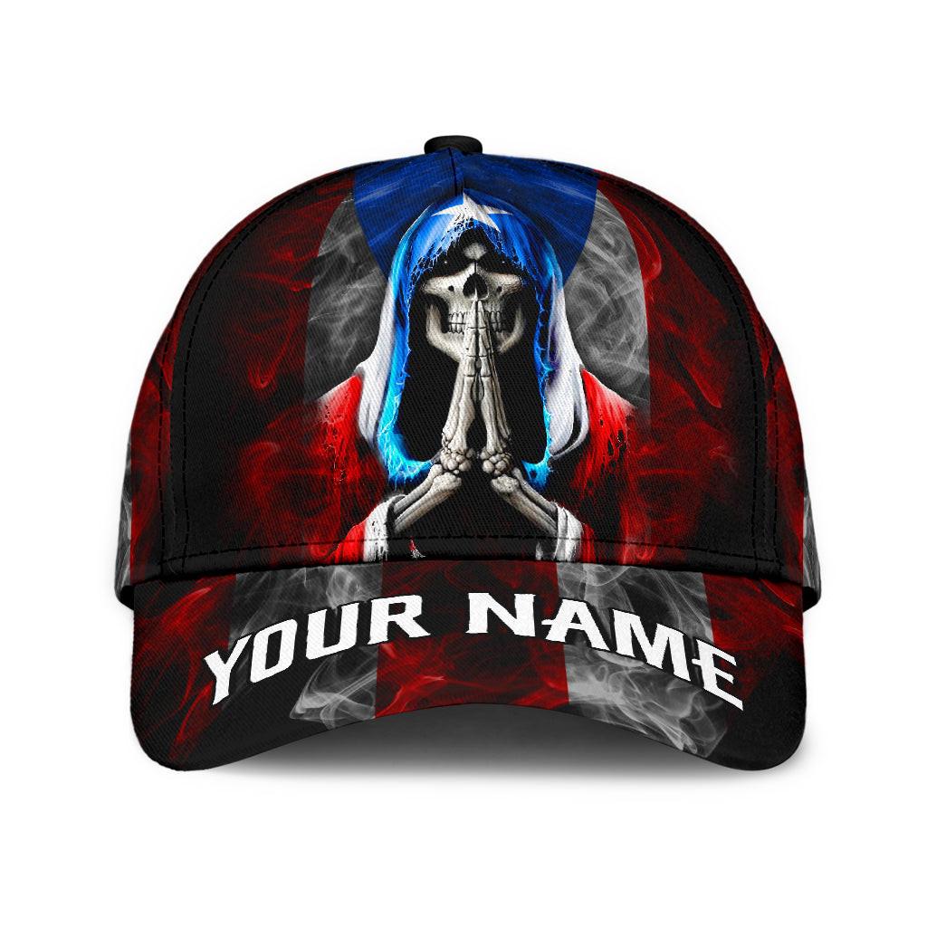 Customize Name Puerto Rico Classic Cap Trucker Hats Custom Hats Gifts For Men & Women