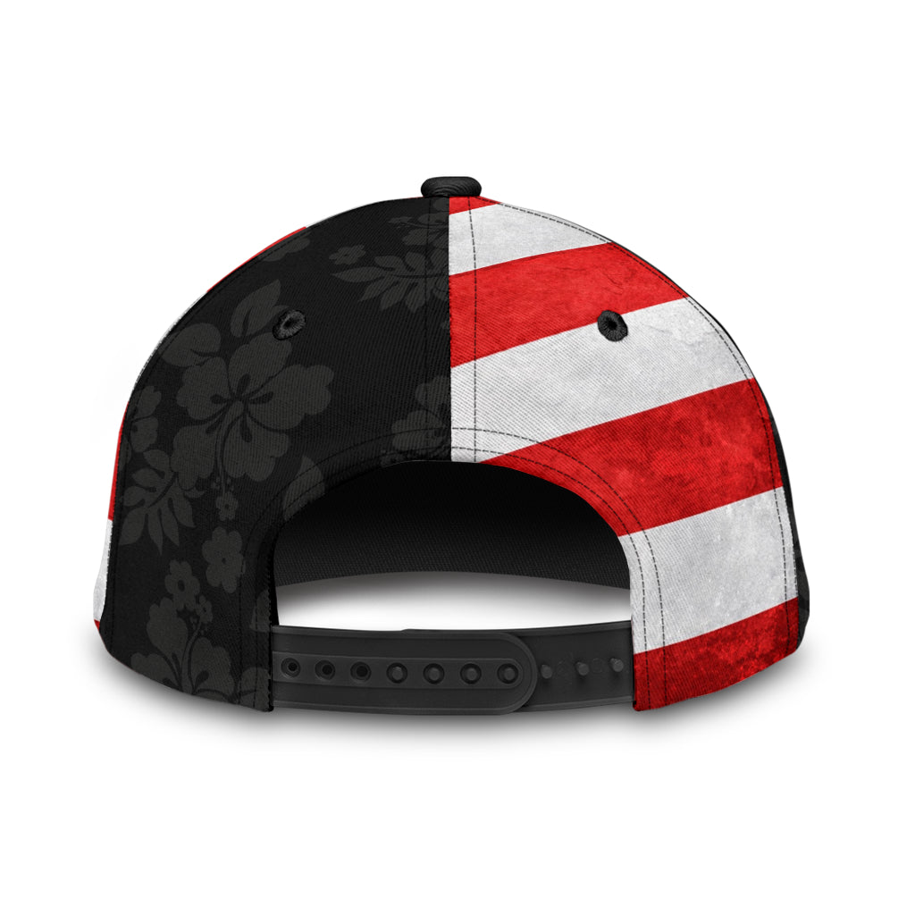 Customize Name Puerto Rico Coqui Maga Flower All Printed Classic Cap Trucker Hats Custom Hats Gifts For Men & Women