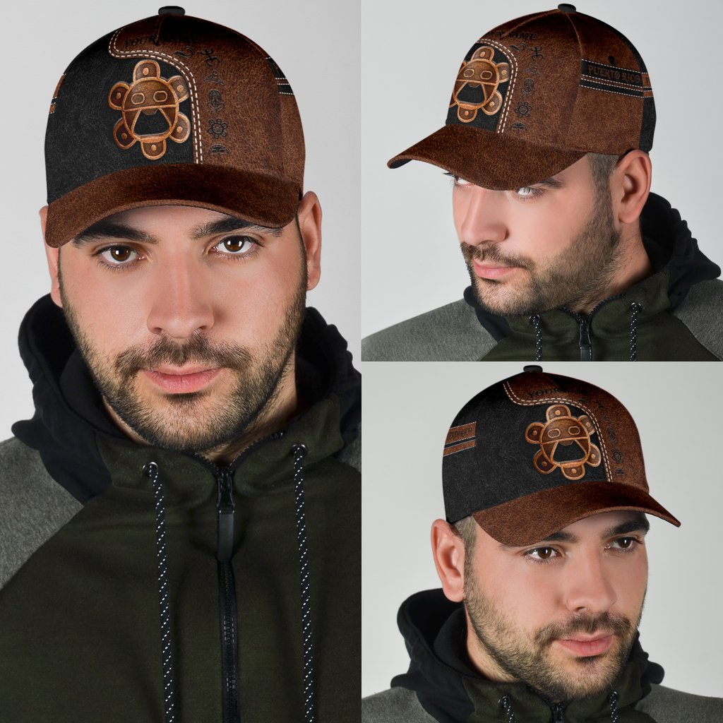 Customize Name Sol Taino Puerto Rico 3D All Printed Classic Cap Hats Trucker Hats Custom Hats Gifts For Men & Women