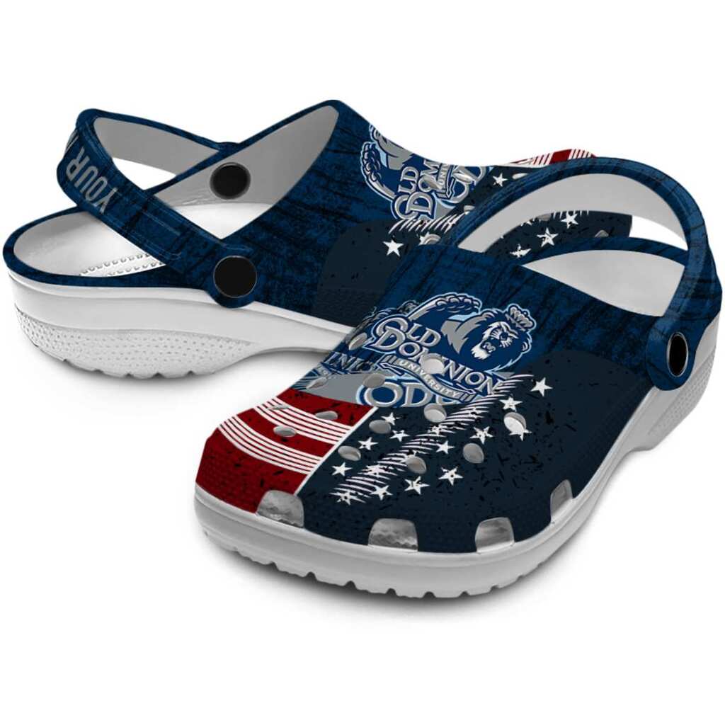 Customized Air Force Falcons Contrasting Stripes ClogTVC1801741 - Image 3