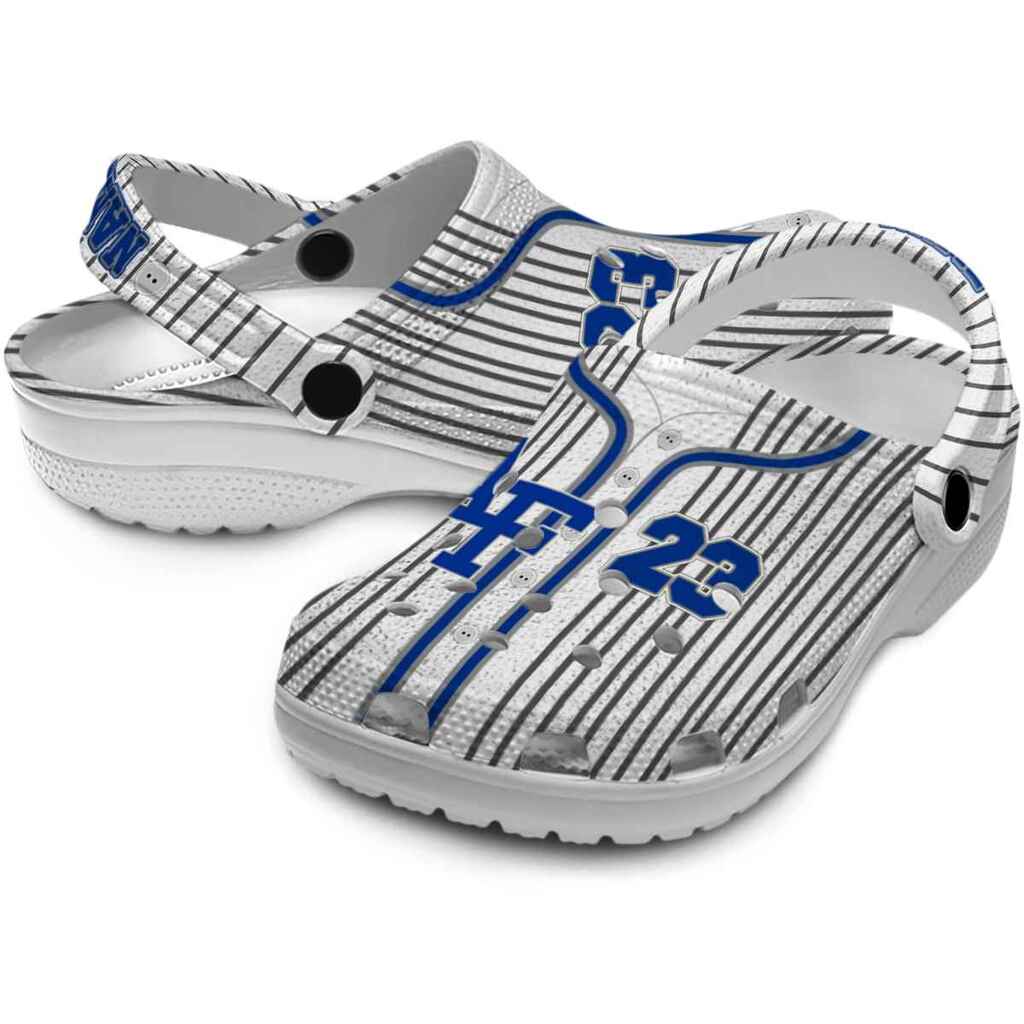 Customized Air Force Falcons Pinstripe Pattern ClogTVC1801747 - Image 3