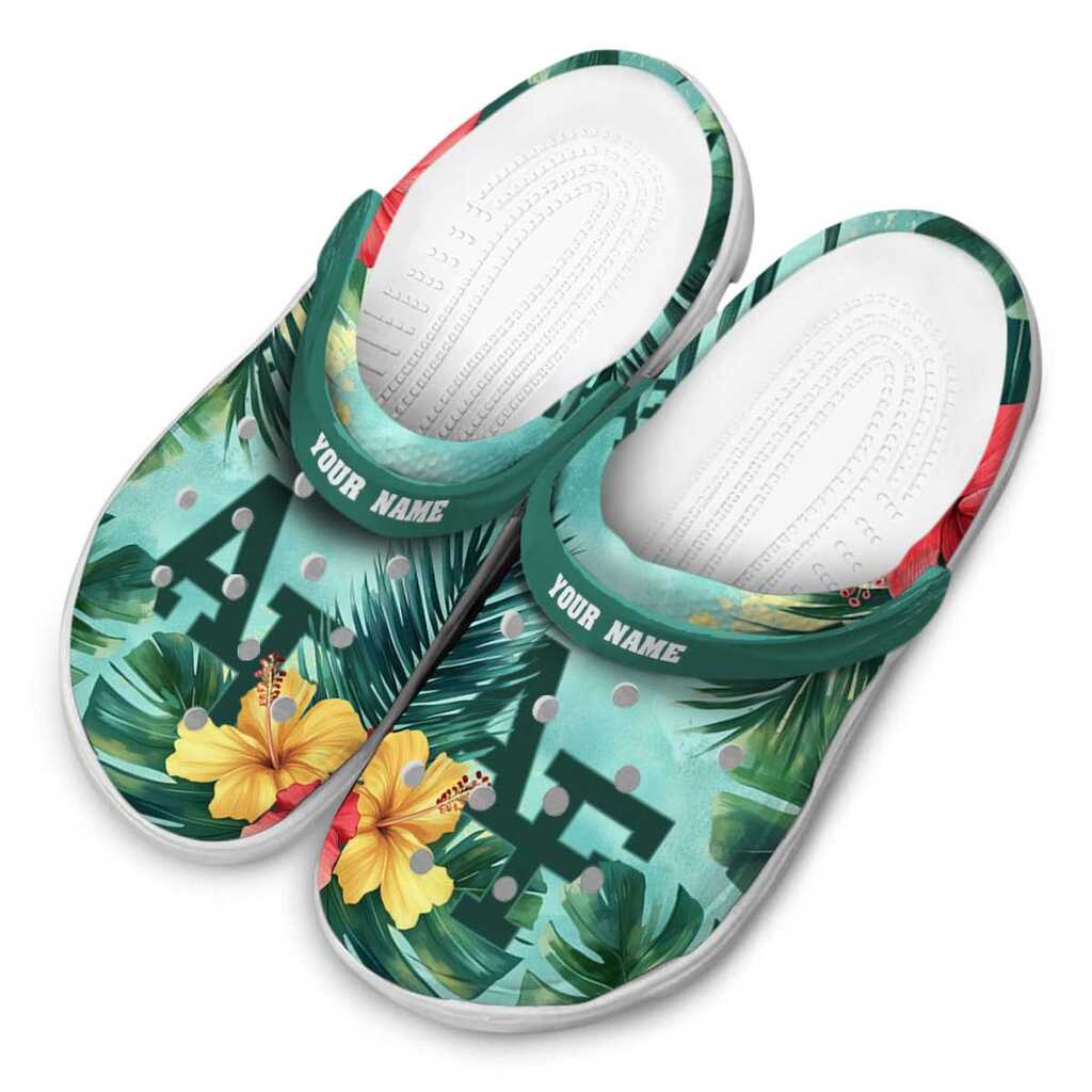 Customized Air Force Falcons Tropical Vibes ClogTVC1801755 - Image 4