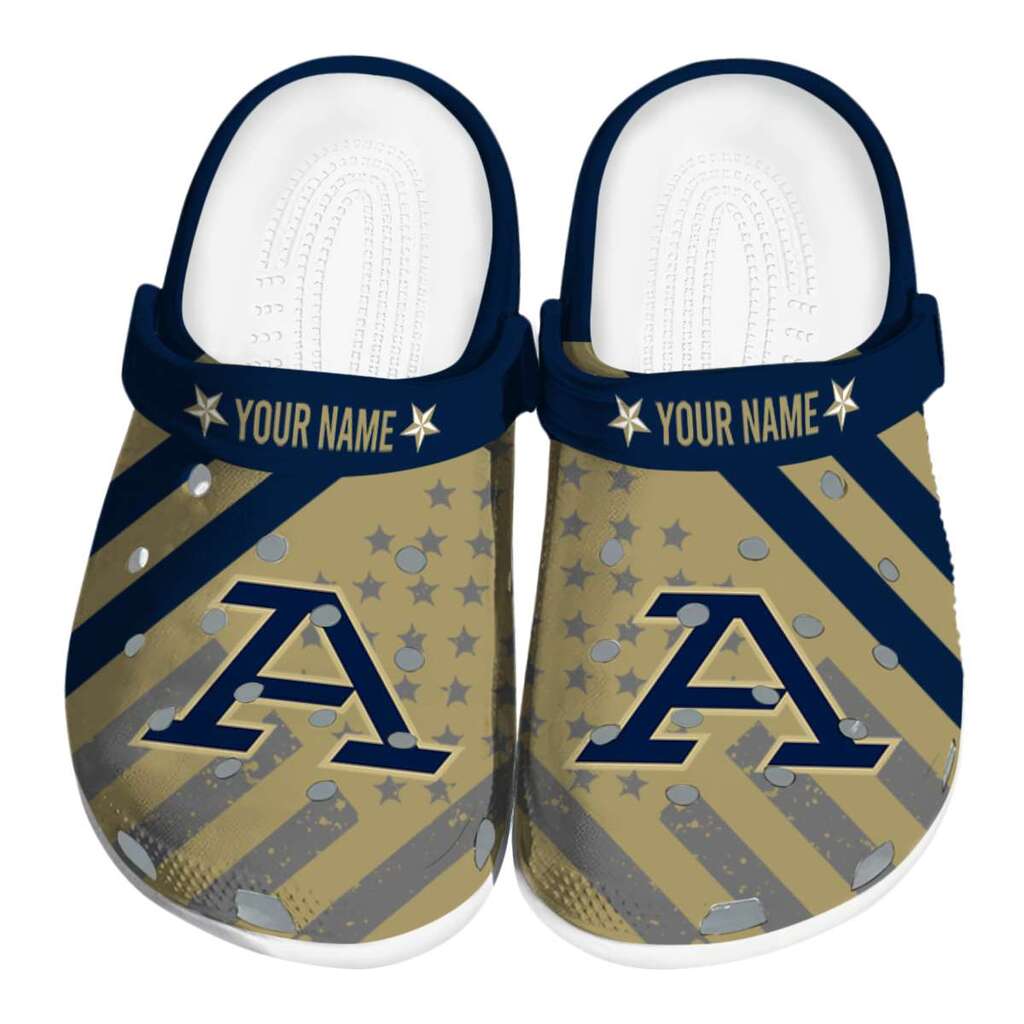 Customized Akron Zips Star-Spangled Graphic ClogTVC1801809