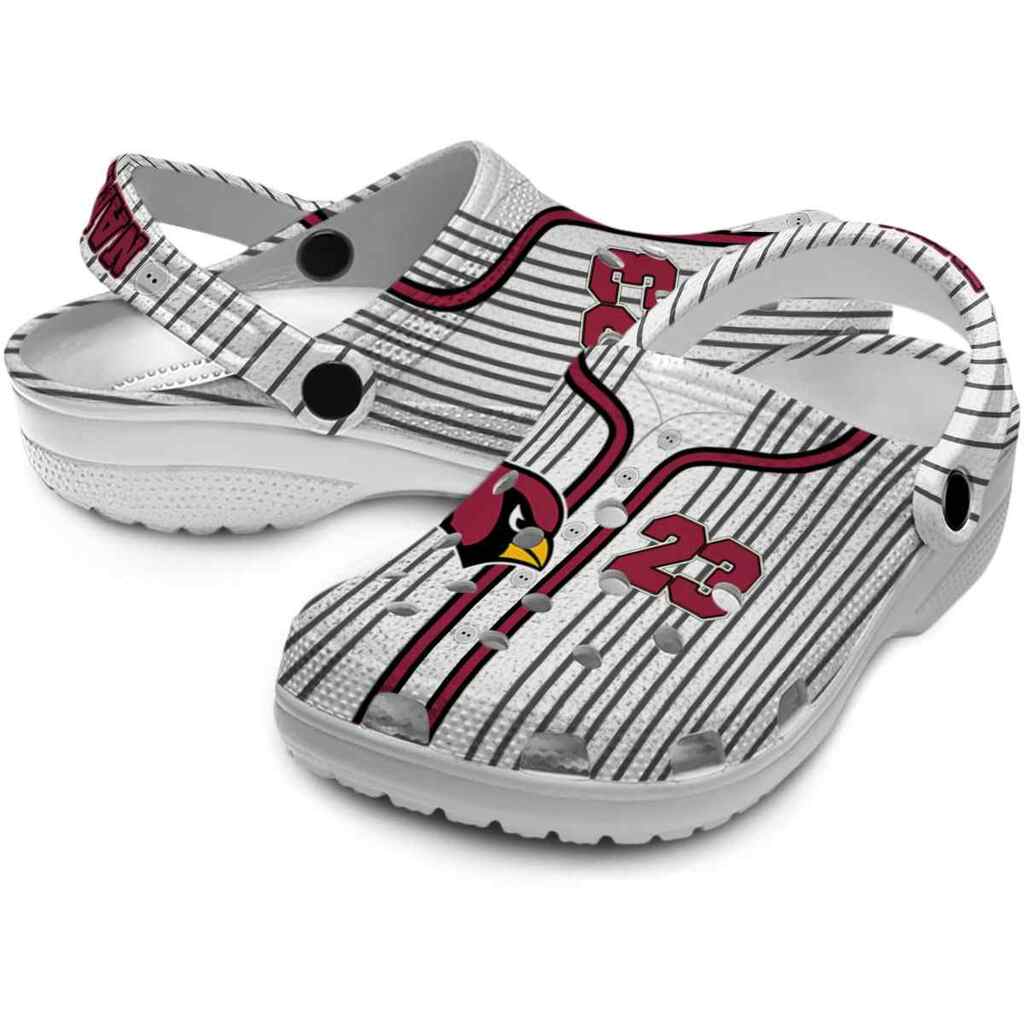 Customized Arizona Cardinals Pinstripe Pattern ClogTVC1801975 - Image 3