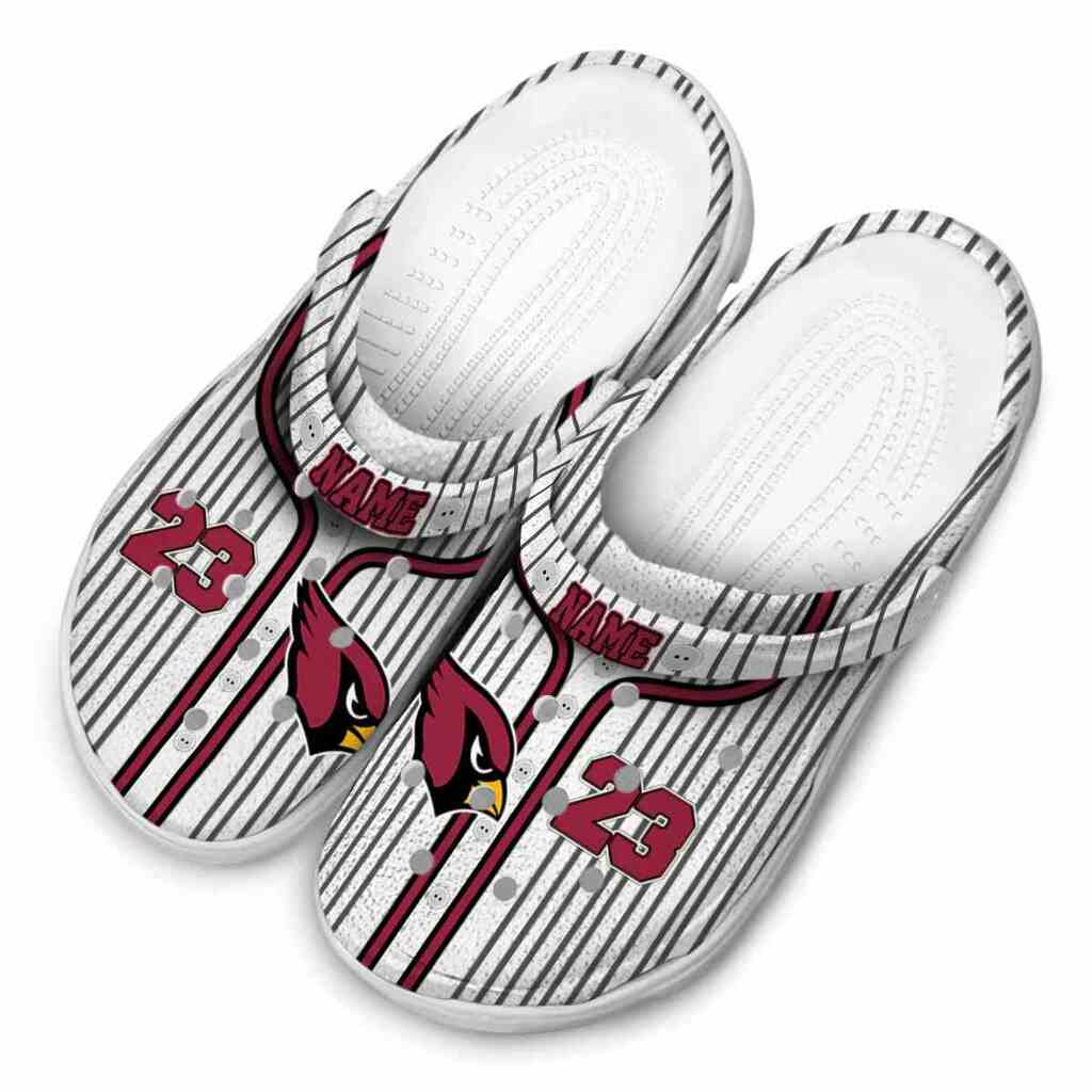 Customized Arizona Cardinals Pinstripe Pattern ClogTVC1801975 - Image 4
