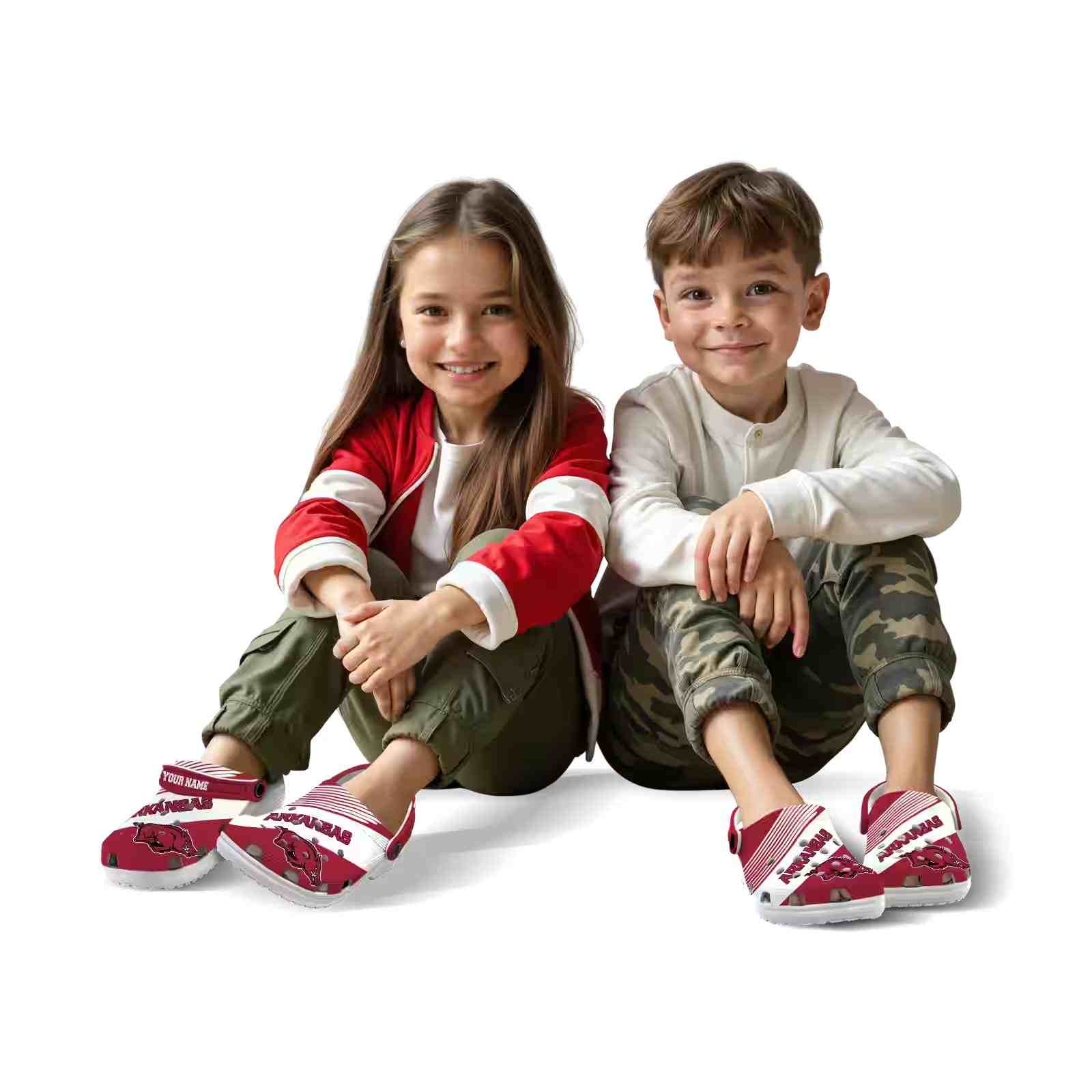 Customized Arkansas Razorbacks Vibrant Dual-Tone ClogTVC1801976 - Image 8