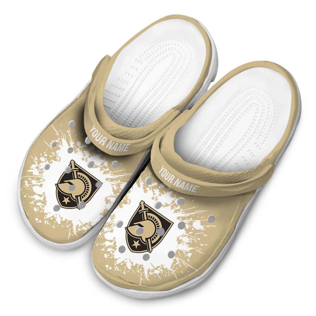 Customized Army Black Knights Splatter Background ClogTVC1801749 - Image 4