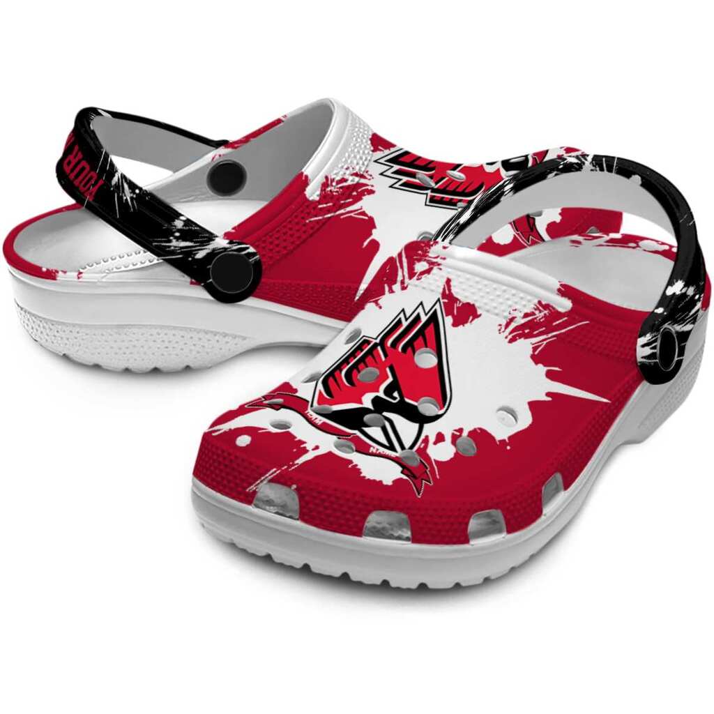 Customized Ball State Cardinals Splatter Pattern ClogTVC1801720 - Image 3