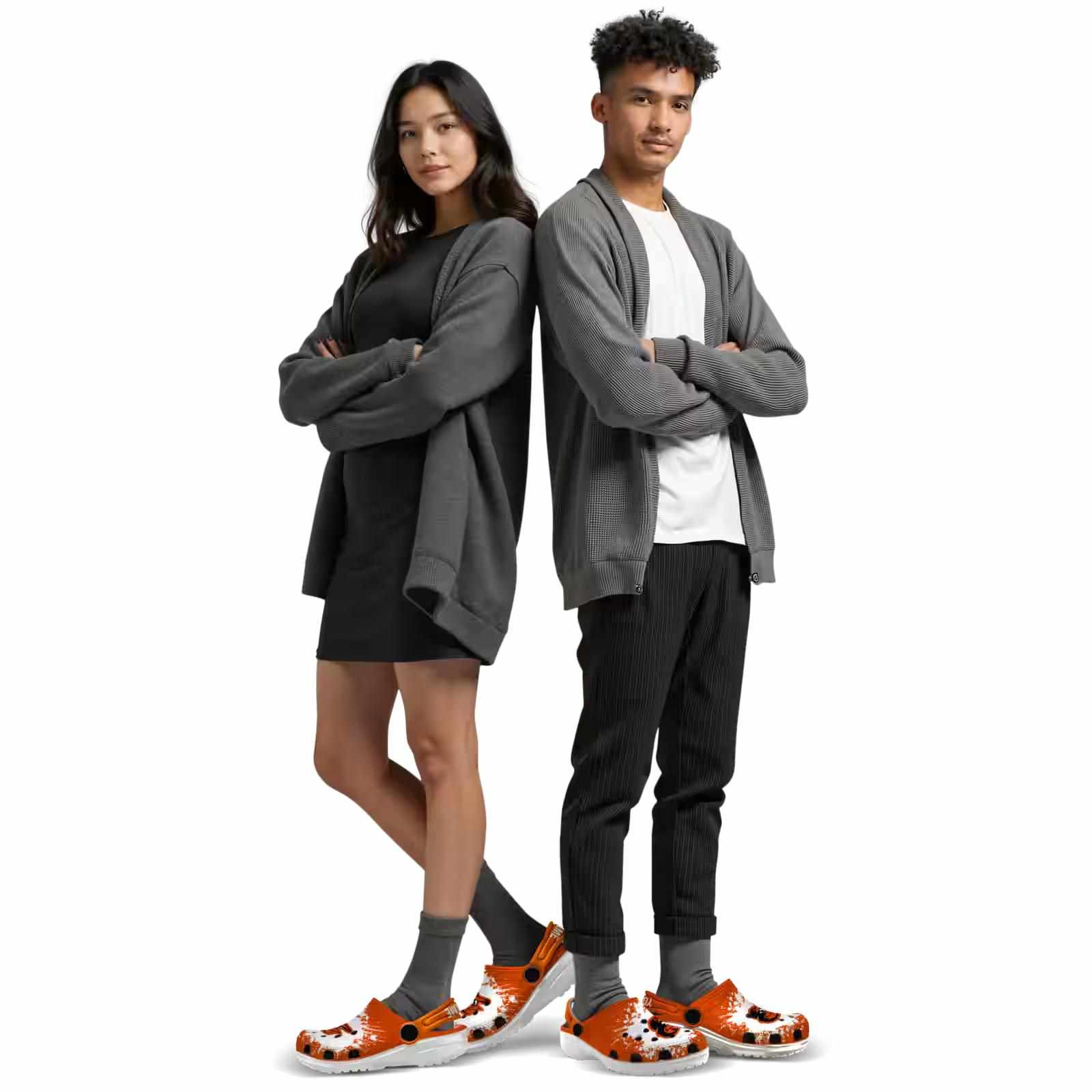 Customized Baltimore Orioles Splatter Background ClogTVC1801179 - Image 7