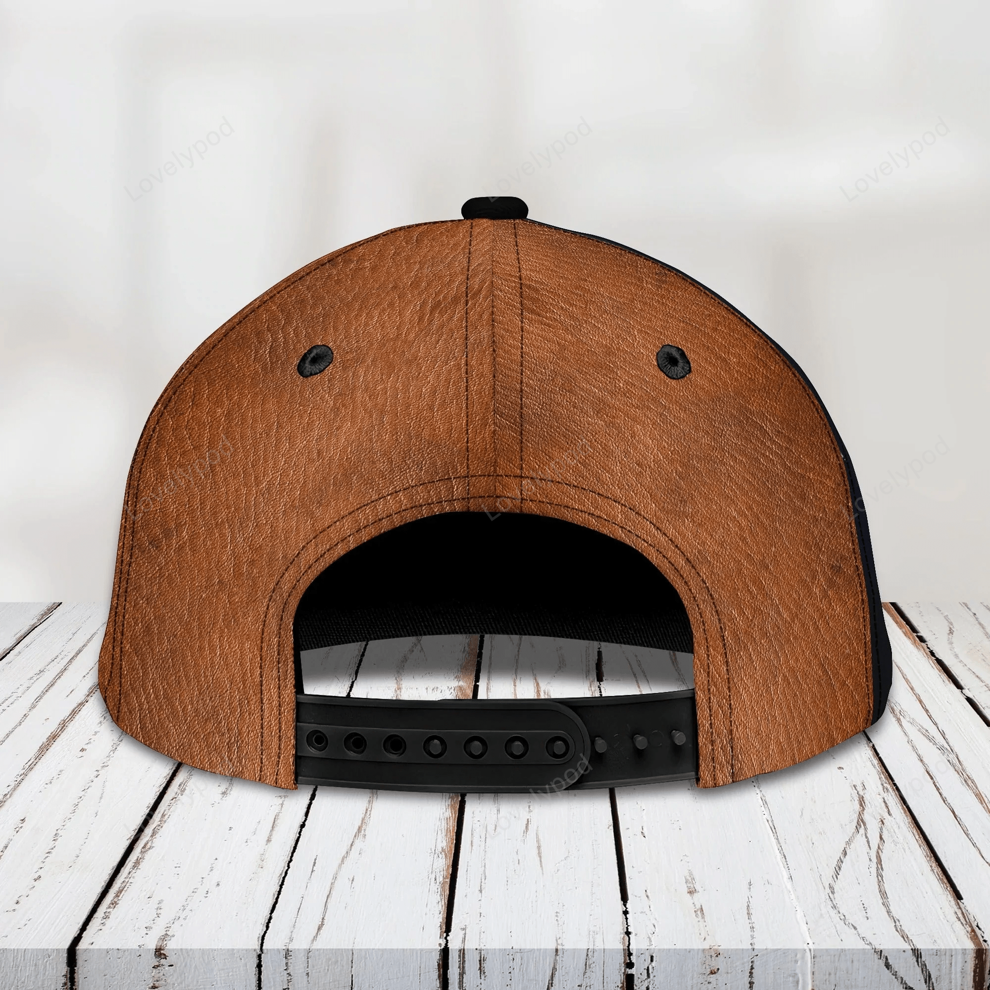 Customized Baseball Full Printed Dart Cap, Dart Cap Hat In Leather Pattern, To My Boy Darter Dart Lover Gifts Trucker Hats Custom Hats Gifts For Men & Women