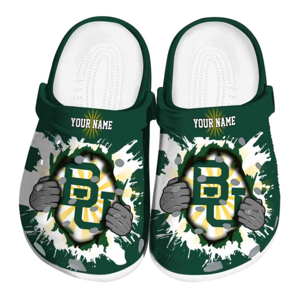 Customized Baylor Bears Gripping Hand ClogTVC1801802