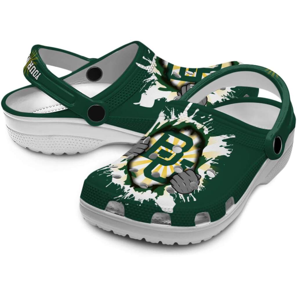 Customized Baylor Bears Gripping Hand ClogTVC1801802 - Image 3