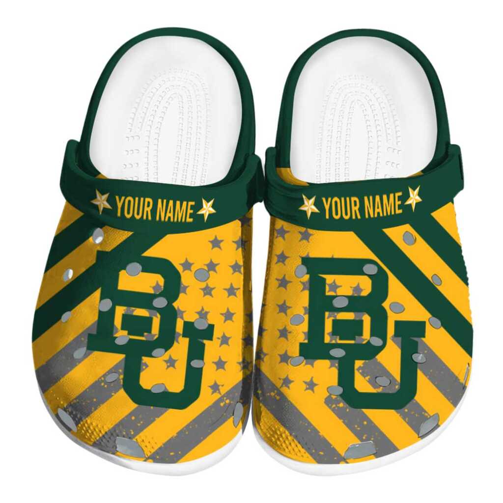 Customized Baylor Bears Star-Spangled Graphic ClogTVC1801810