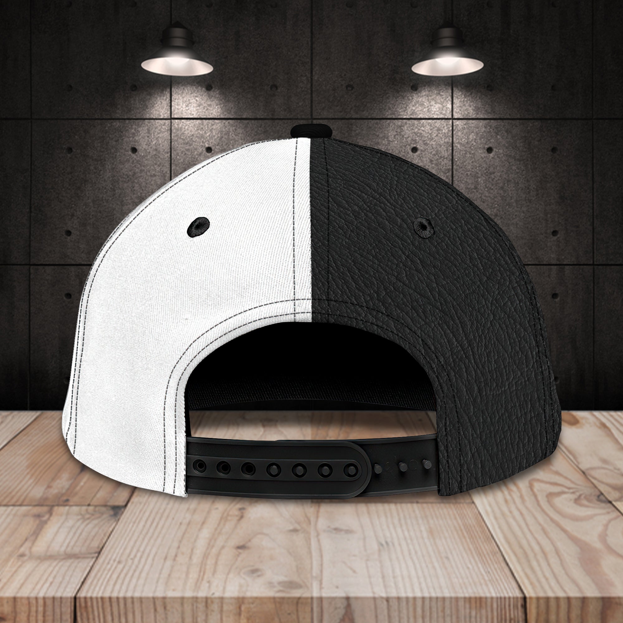 Customized Black And White Baseball Cap For A Barber Gift For Barber Trucker Hats Custom Hats Gifts For Men & Women