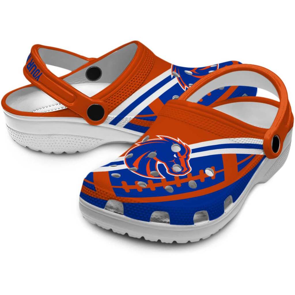 Customized Boise State Broncos Football Motif ClogTVC1801801 - Image 3