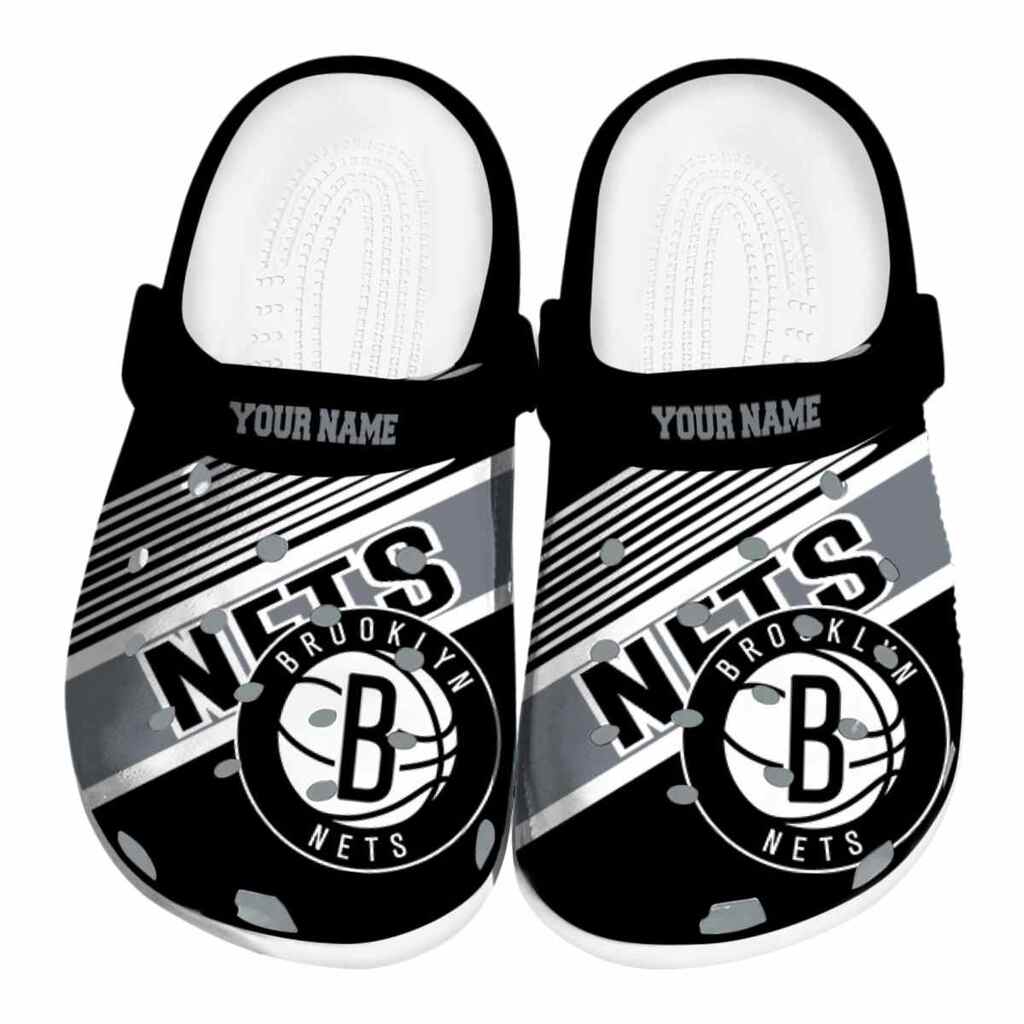 Customized Brooklyn Nets Vibrant Dual-Tone ClogTVC1801681