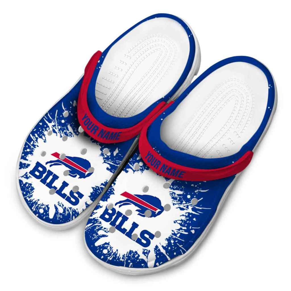 Customized Buffalo Bills Splash Art ClogTVC180101 - Image 4