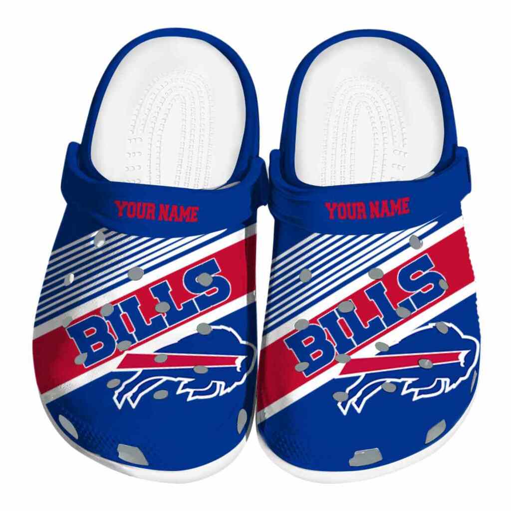 Customized Buffalo Bills Vibrant Dual-Tone ClogTVC180101