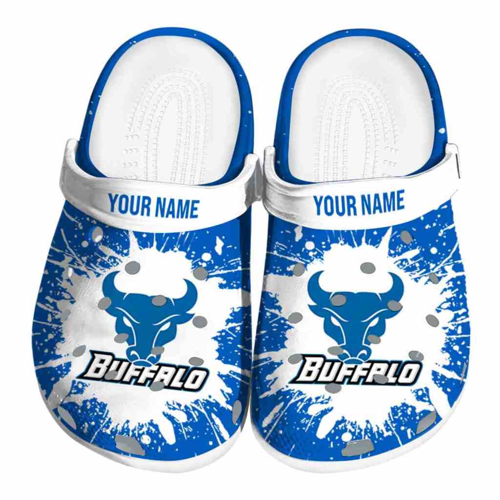 Customized Buffalo Bulls Splash Art ClogTVC1801750