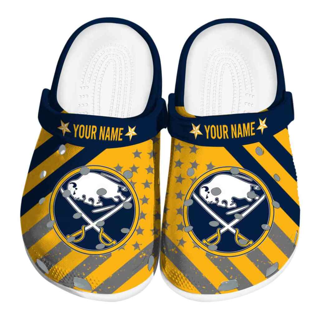 Customized Buffalo Sabres Star-Spangled Graphic ClogTVC1801863