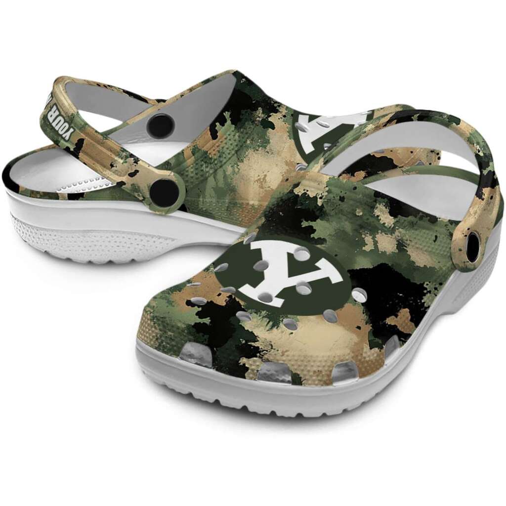 Customized BYU Cougars Camouflage Craze ClogTVC1801761 - Image 3