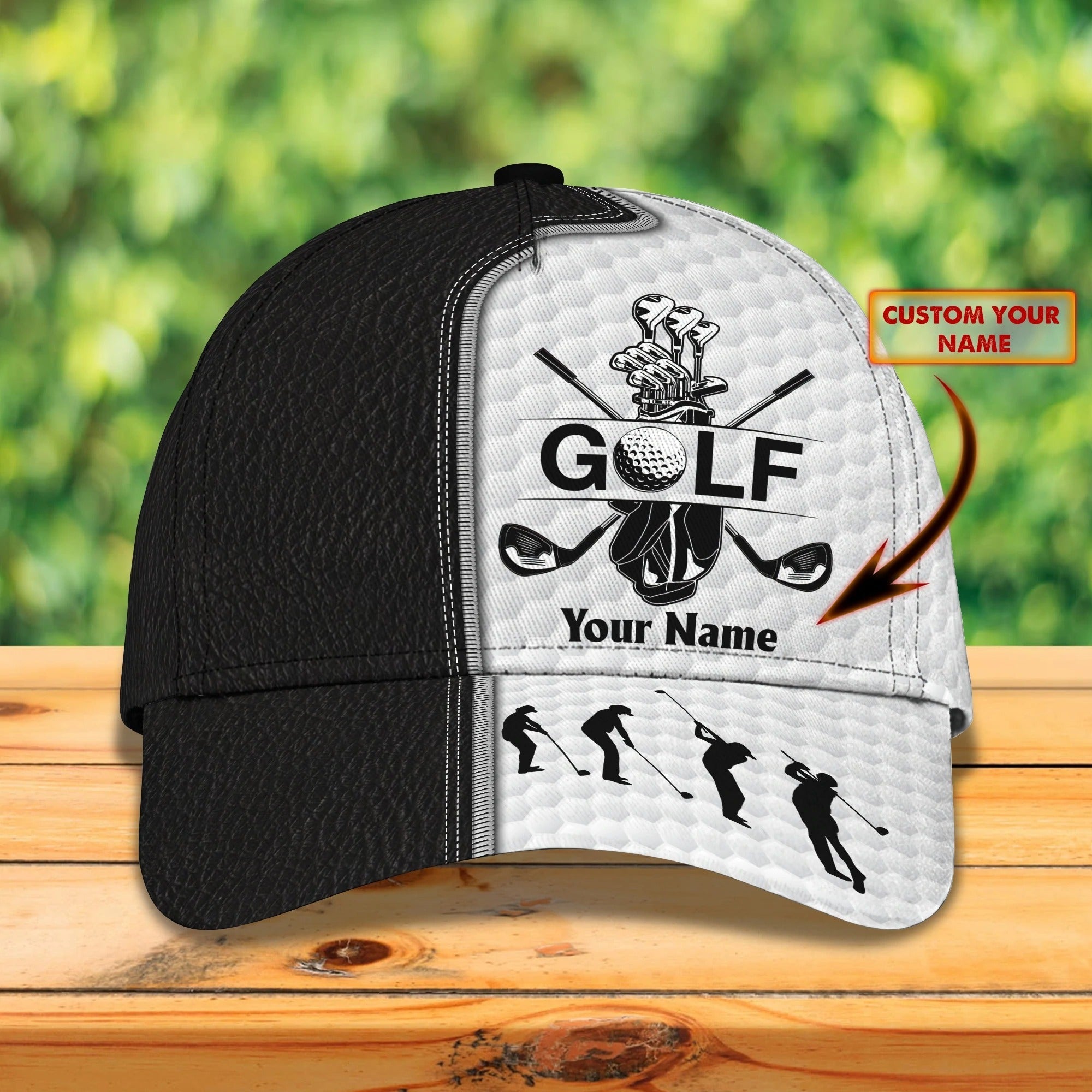 Customized Cap For Golfer, Golf Womans Cap, Classic Cap For Golf Lover, Christmas Golfer Gifts Trucker Hats Custom Hats Gifts For Men & Women
