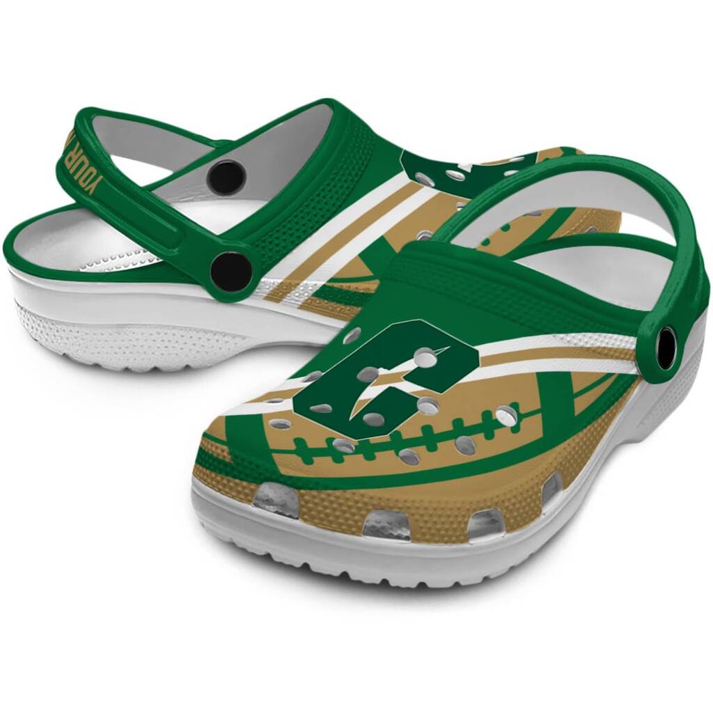 Customized Charlotte 49ers Football Motif ClogTVC1801802 - Image 3