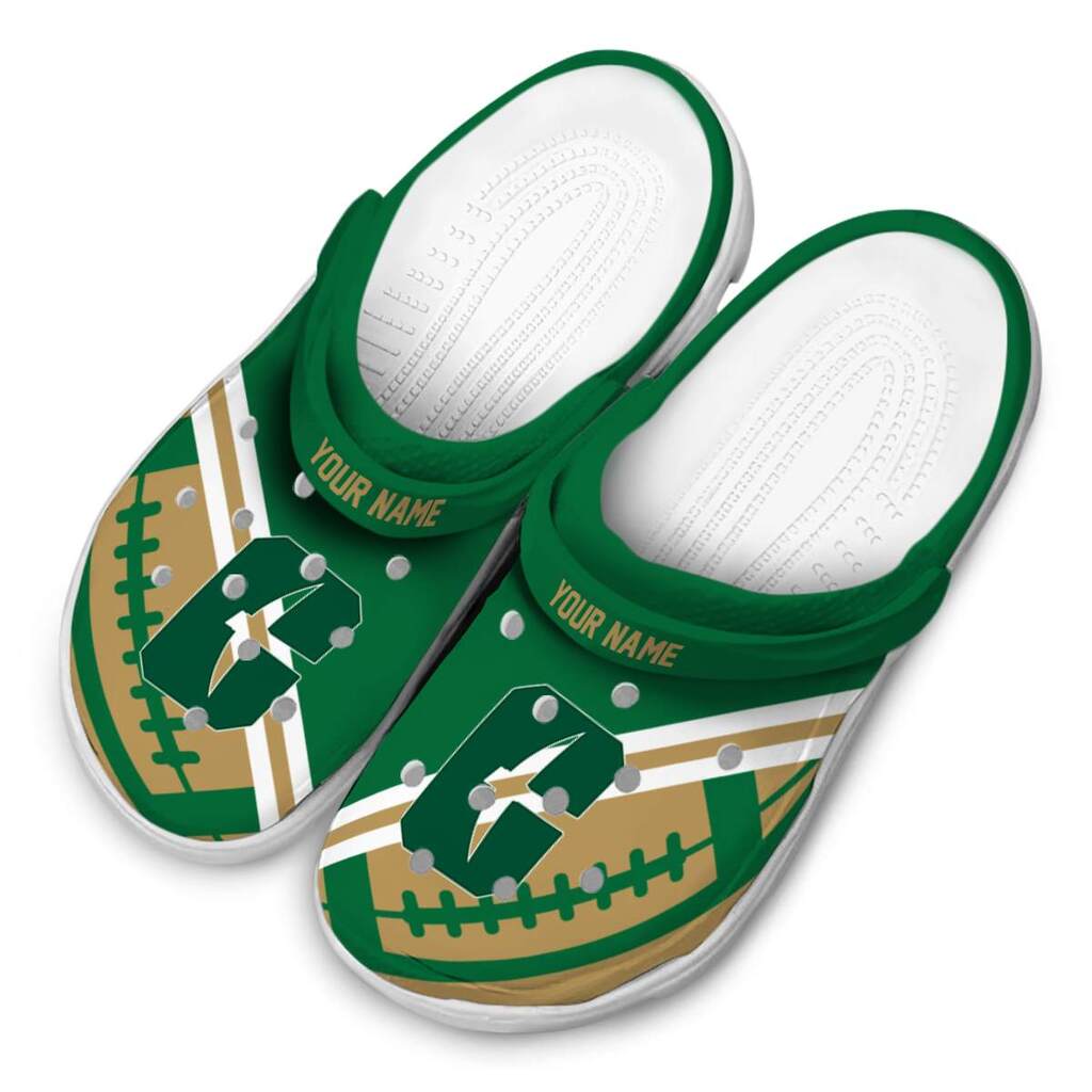 Customized Charlotte 49ers Football Motif ClogTVC1801802 - Image 4