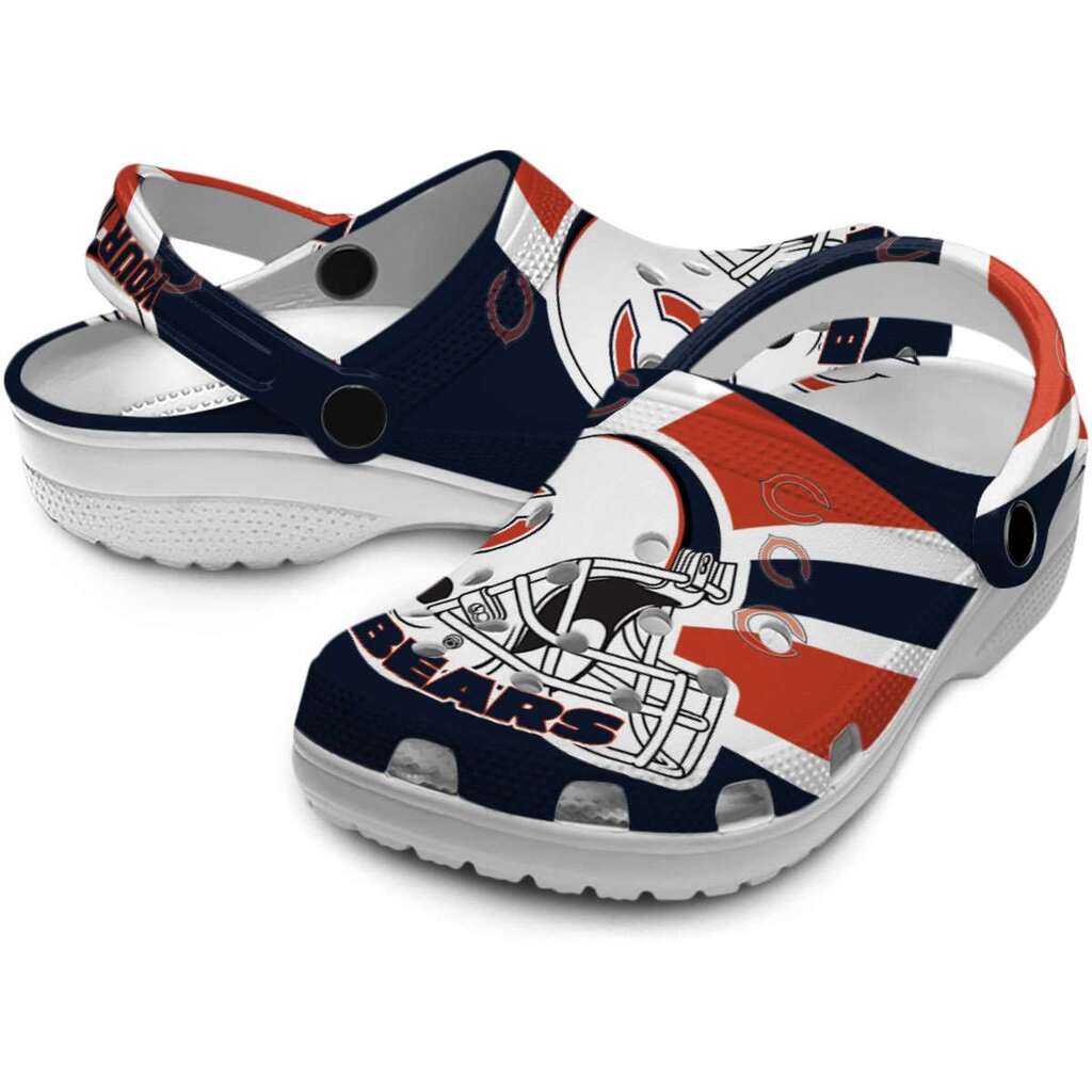 Customized Chicago Bears Football Helmet ClogTVC1801192 - Image 3