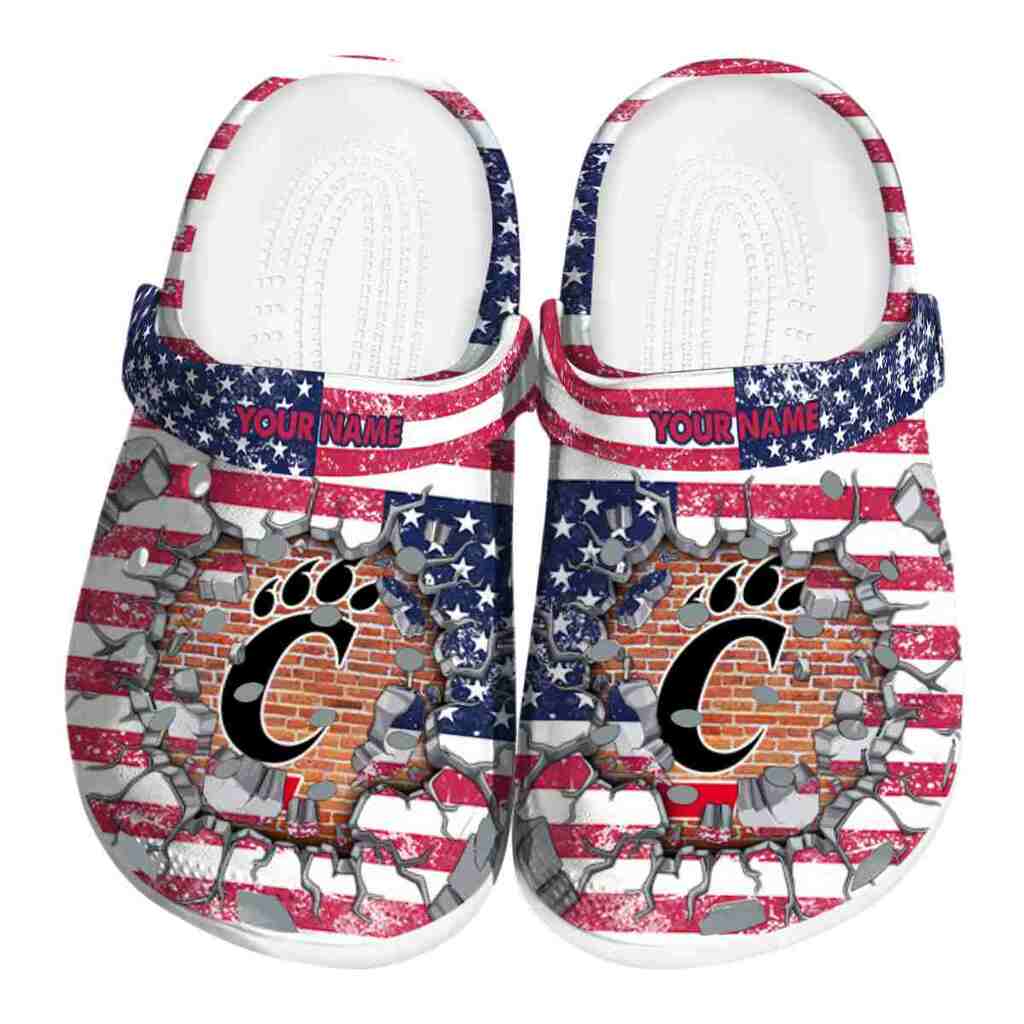 Customized Cincinnati Bearcats Freedom Splinter ClogTVC1801805