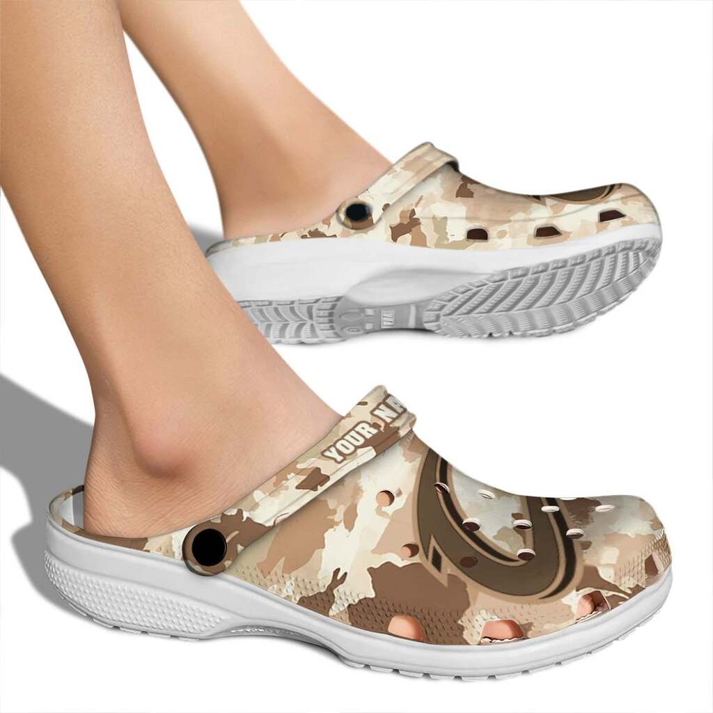 Customized Cleveland Cavaliers Desert Camo ClogTVC1801915 - Image 2