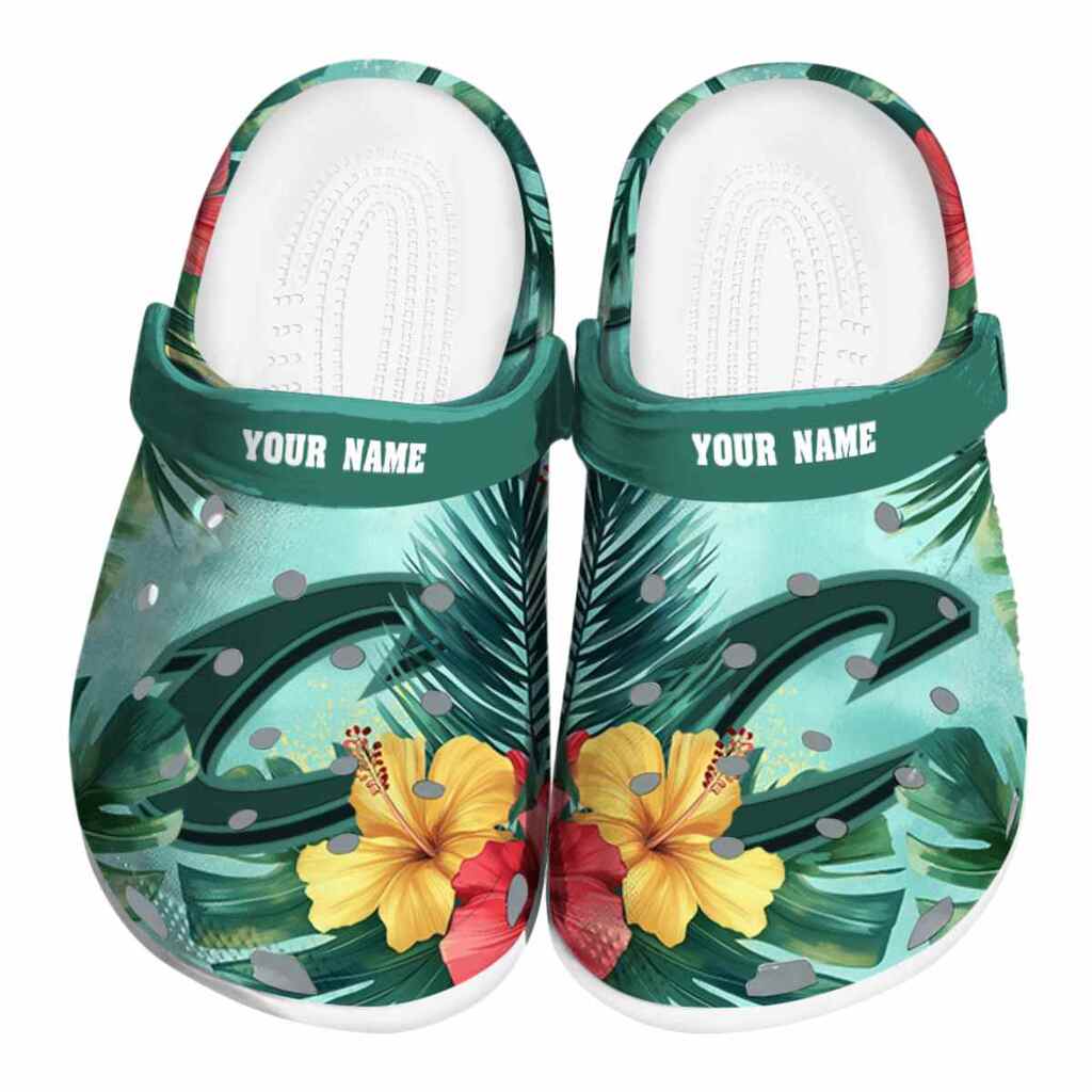 Customized Cleveland Cavaliers Tropical Vibes ClogTVC1801916