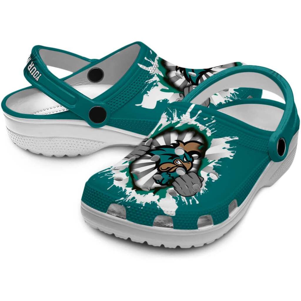 Customized Coastal Carolina Chanticleers Gripping Hand ClogTVC1801802 - Image 3