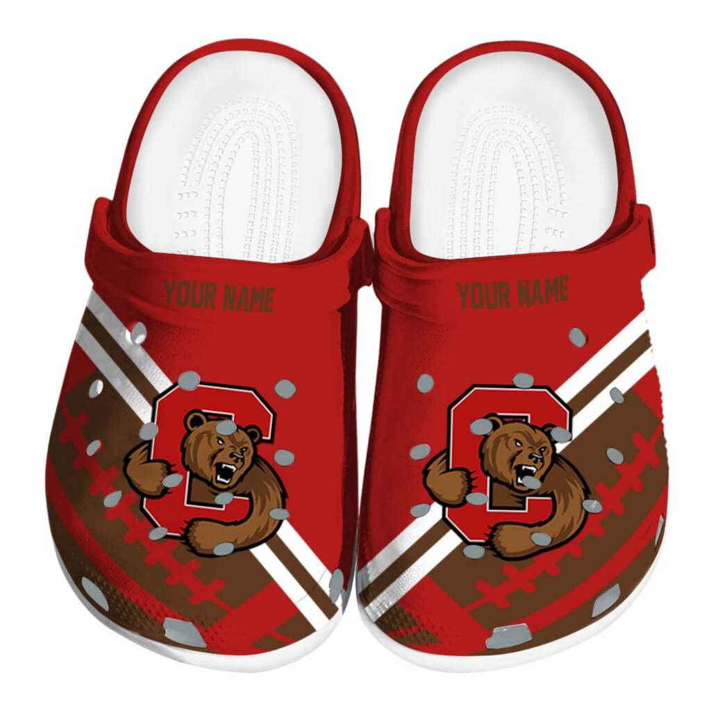 Customized Cornell Big Red Football Motif ClogTVC1801787