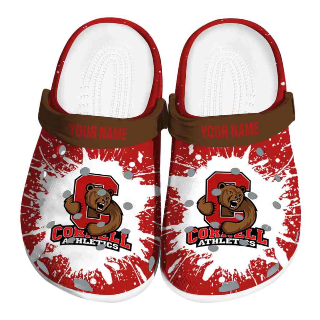 Customized Cornell Big Red Splash Art ClogTVC1801829