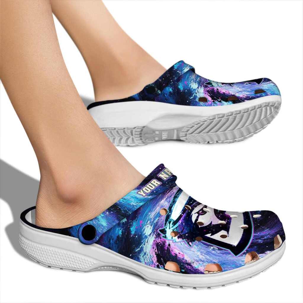 Customized Creighton Bluejays Galaxy Swirl ClogTVC1801766 - Image 2