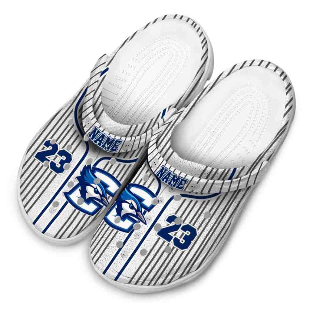 Customized Creighton Bluejays Pinstripe Pattern ClogTVC1801831 - Image 4