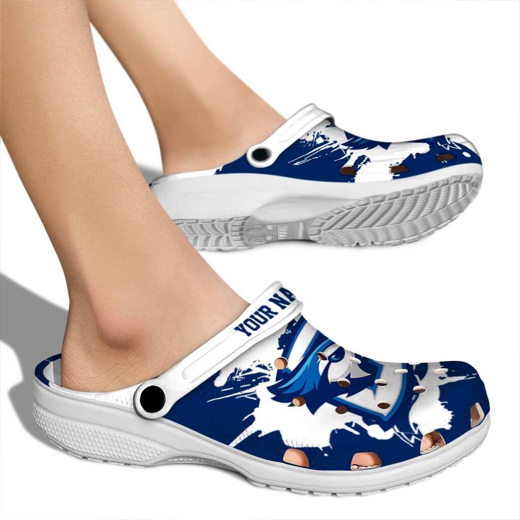 Customized Creighton Bluejays Splatter Pattern ClogTVC1801722 - Image 2