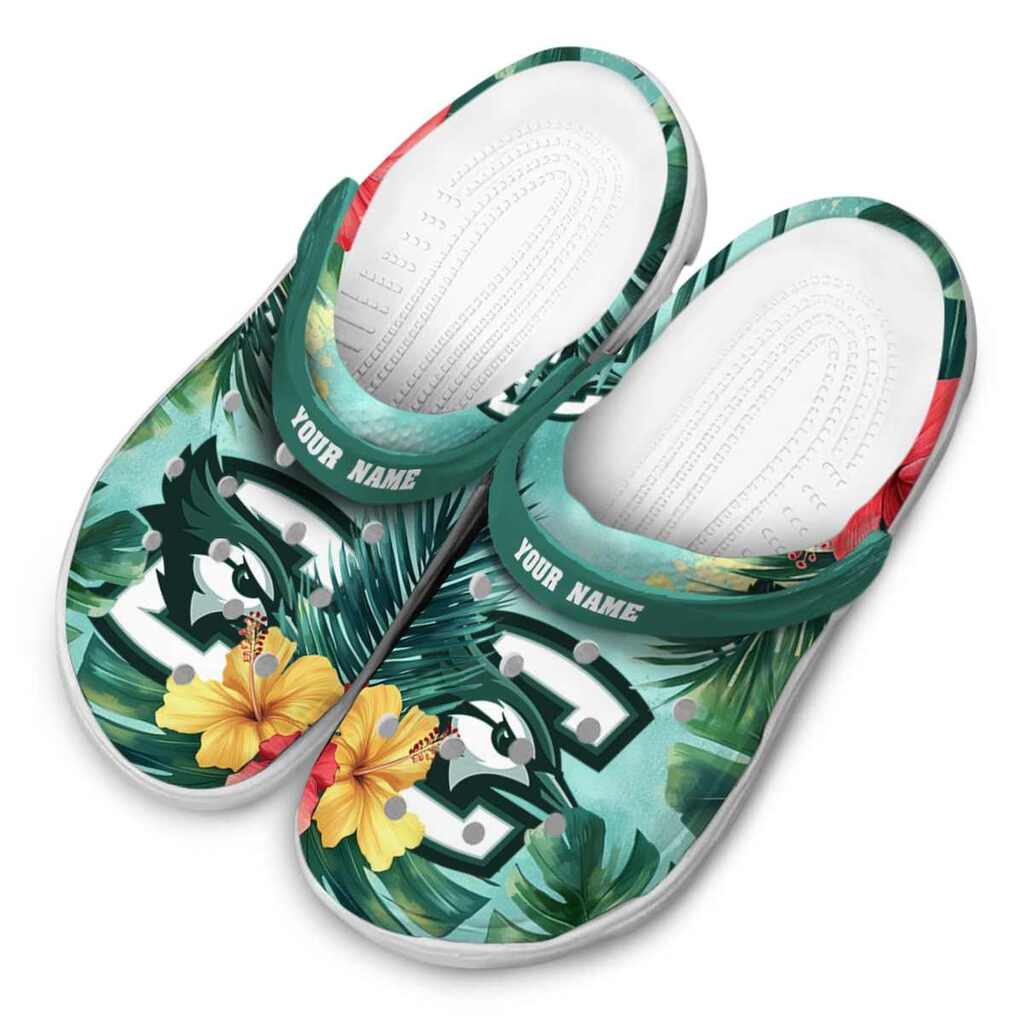 Customized Creighton Bluejays Tropical Vibes ClogTVC1801766 - Image 4