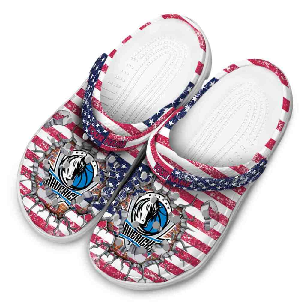 Customized Dallas Mavericks Freedom Splinter ClogTVC1801682 - Image 4