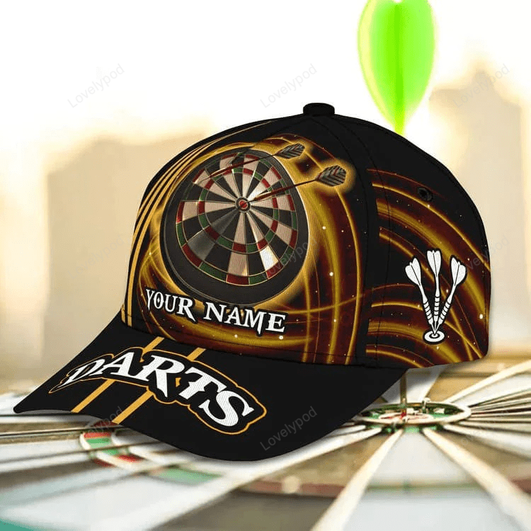 Customized Darts 3D Baseball Cap for Men and Women Who loves Dart, Gift for Dart Loves Trucker Hats Custom Hats Gifts For Men & Women