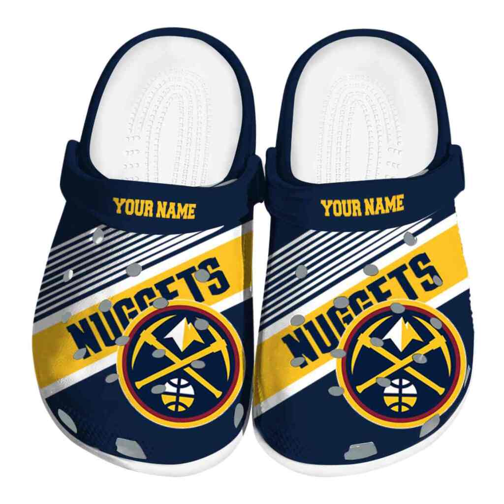 Customized Denver Nuggets Vibrant Dual-Tone ClogTVC1801683