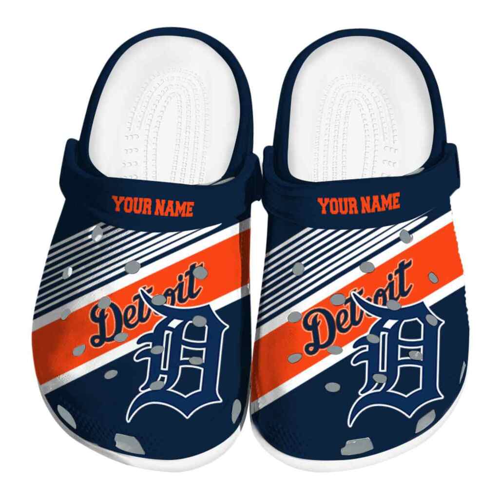 Customized Detroit Tigers Vibrant Dual-Tone ClogTVC1801989