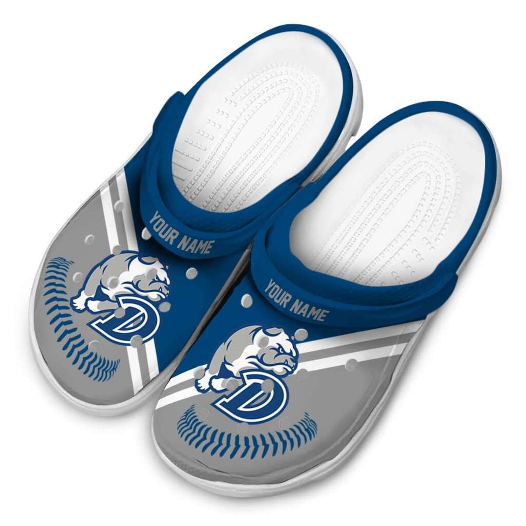 Customized Drake Bulldogs Baseball Motif ClogTVC1801787 - Image 4