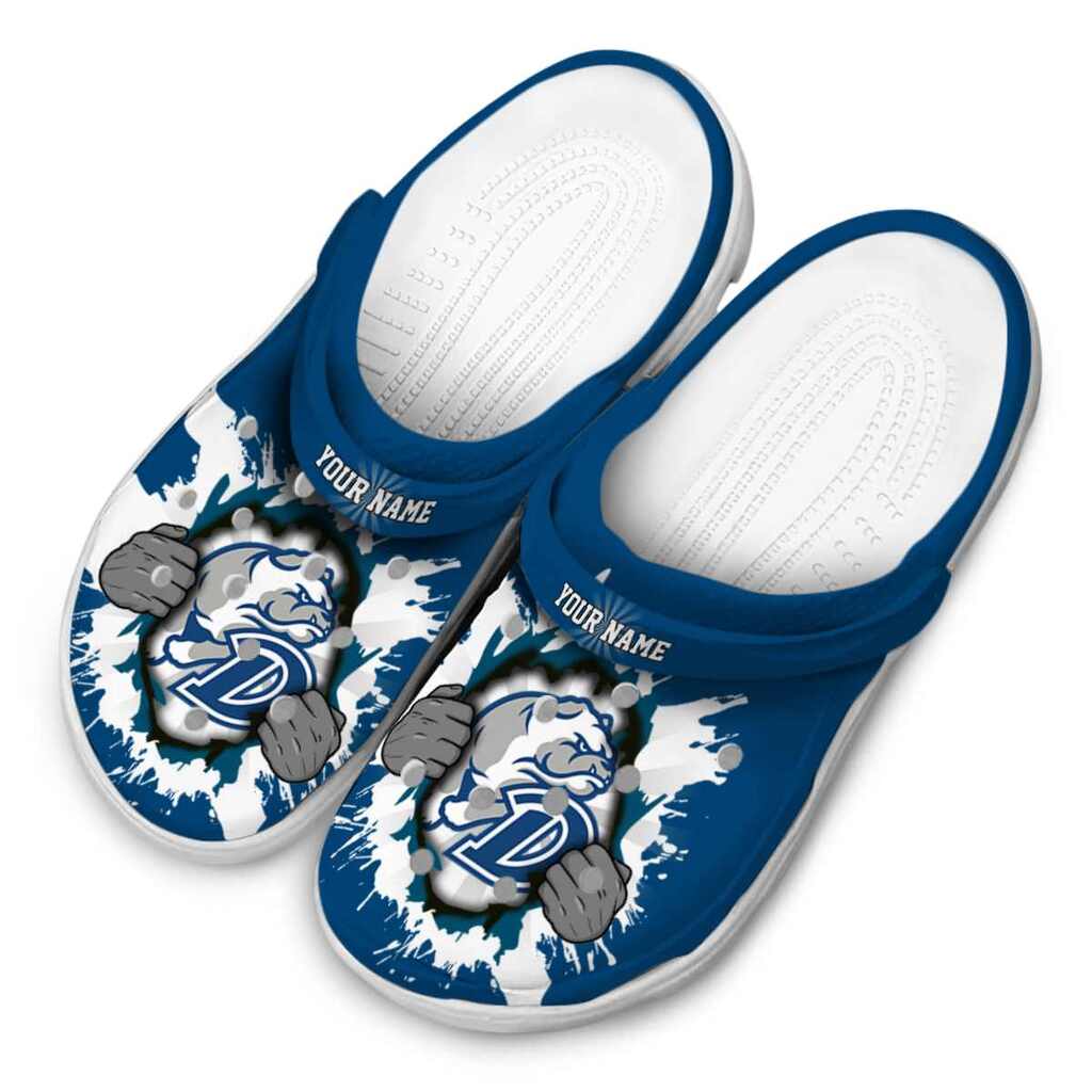 Customized Drake Bulldogs Gripping Hand ClogTVC1801787 - Image 4