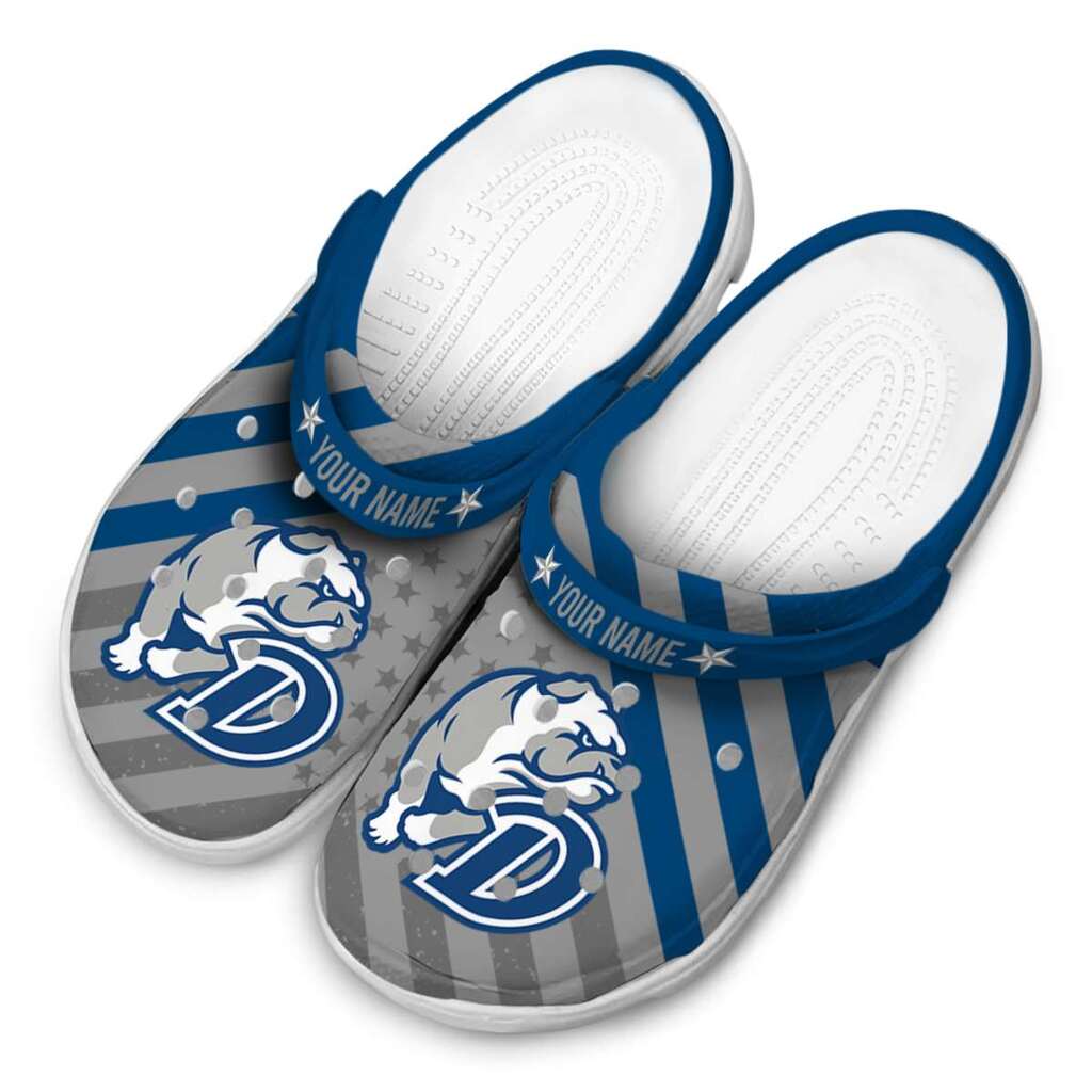 Customized Drake Bulldogs Star-Spangled Graphic ClogTVC1801813 - Image 4
