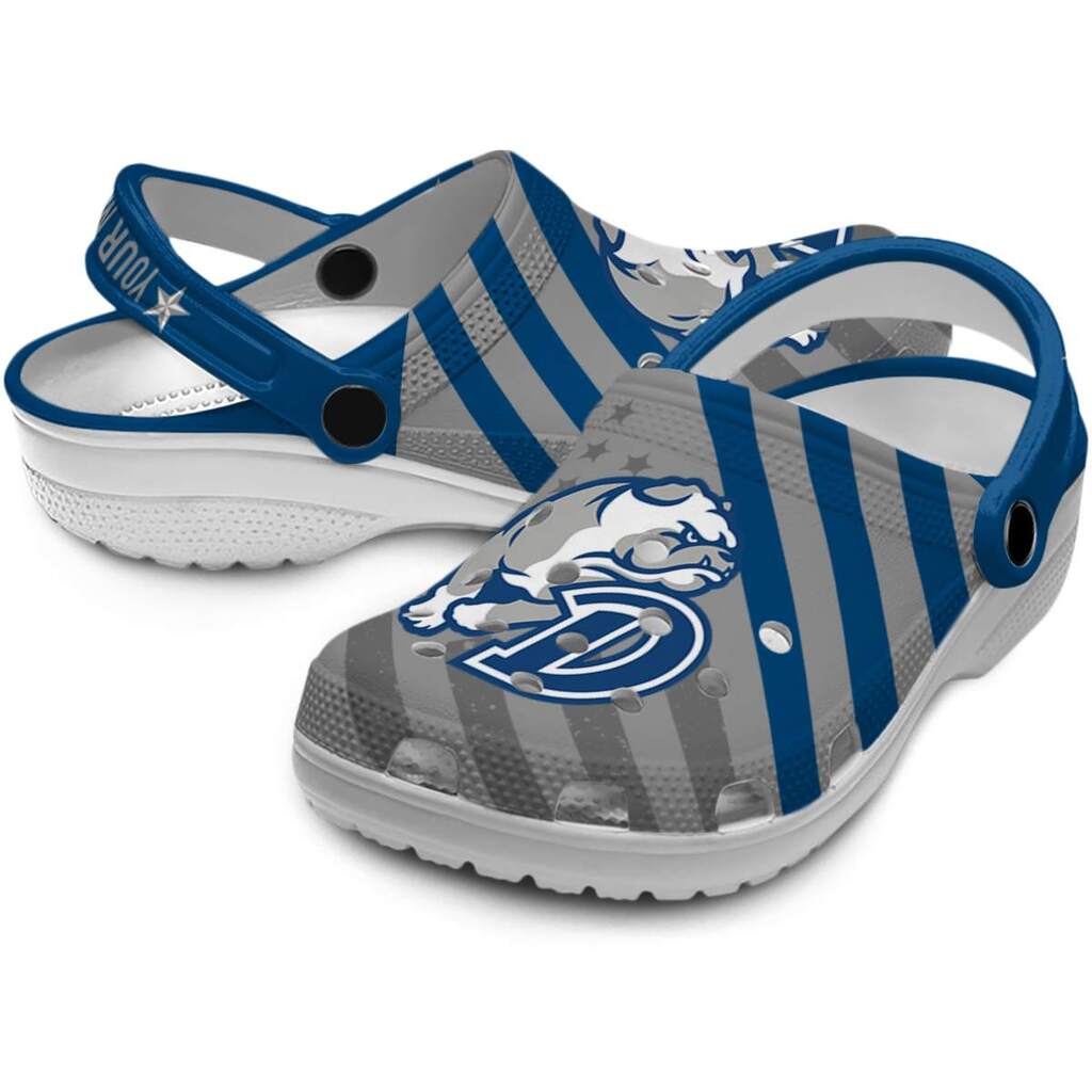 Customized Drake Bulldogs Star-Spangled Graphic ClogTVC1801813 - Image 3