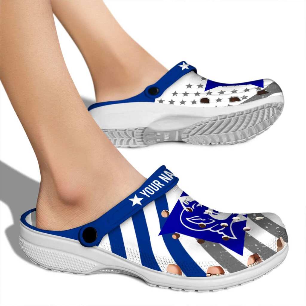 Customized Duke Blue Devils Star-Spangled Graphic ClogTVC1801988 - Image 2